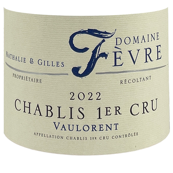 Nathalie & Gilles Fevre Chablis 1er Cru "Vaulorent" 2020 bottle - Vins Rare