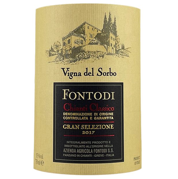 Fontodi Chianti Classico Riserva "Vigna del Sorbo" 2007 bottle - Vins Rare