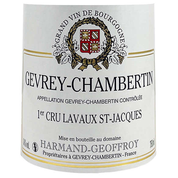2020 Harmand Geoffroy Gevrey Chambertin 1er Lavaux St Jacques