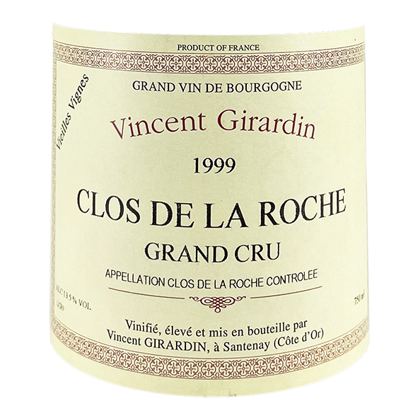 Girardin Clos de la Roche Grand Cru 2002 bottle - Vins Rare