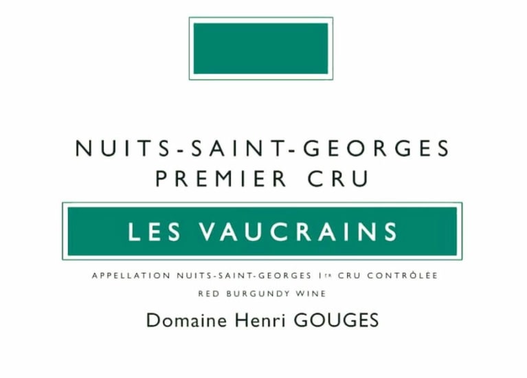 Henri Gouges Nuits-Saint-Georges 1er Cru "Les Vaucrains" 2002