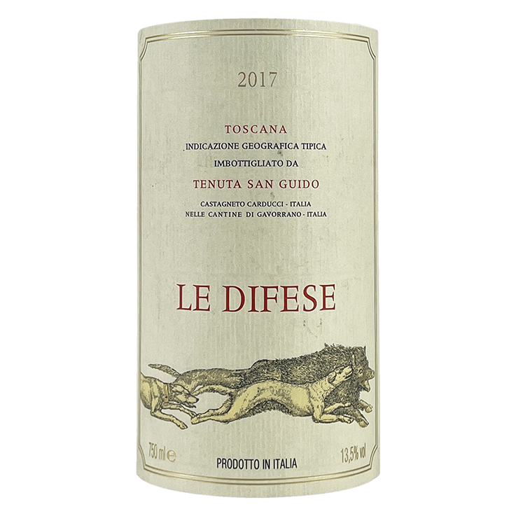Tenuta San Guido "Le Difese" 2012 bottle - Vins Rare