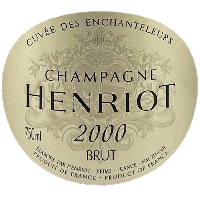 Henriot Champagne "Cuvee des Enchanteleurs" 2000