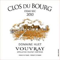 Domaine Huet Vouvray Clos du Bourg Demi-Sec 2015