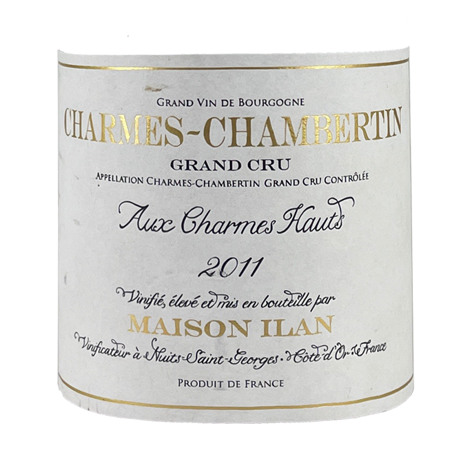 Maison Ilan Charmes-Chambertin "Les Hauts" 2011 bottle - Vins Rare
