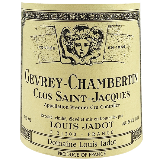 Louis Jadot Gevrey-Chambertin 1er Cru "Clos Saint-Jacques" 2015 bottle - Vins Rare