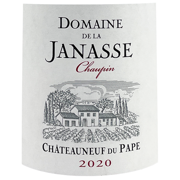 Janasse Chateauneuf-du-Pape Cuvee Chaupin 2017 bottle - Vins Rare