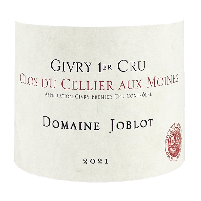 Joblot Givry 1er Cru "Cellier aux Moines" Rouge 2021