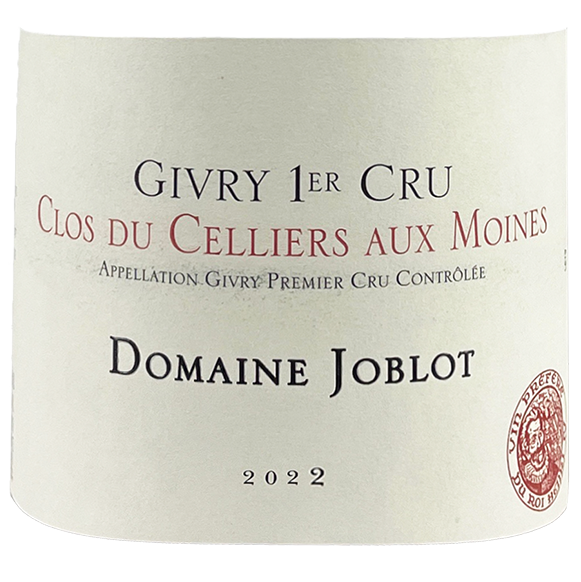 Joblot Givry 1er Cru "Cellier aux Moines" Rouge 2022