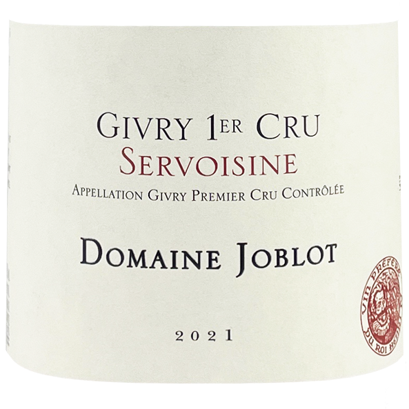Joblot Givry 1er Cru "Servoisine" Rouge 2021