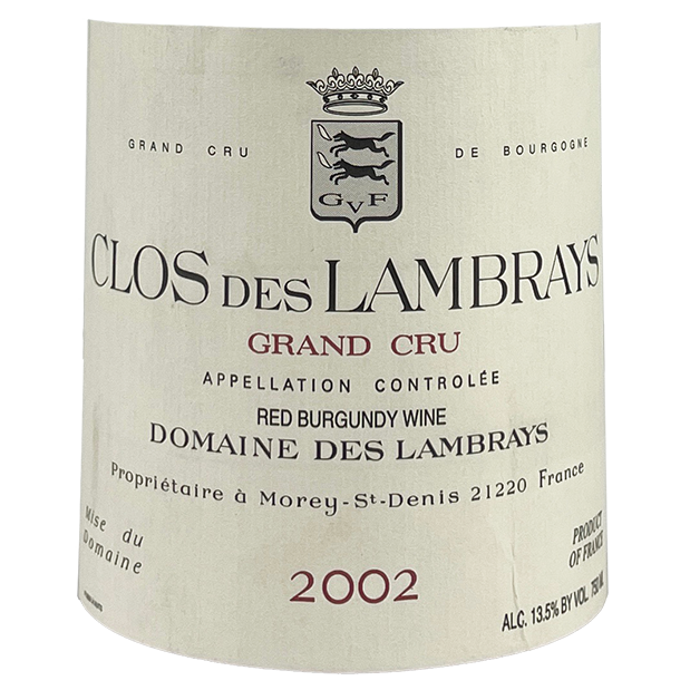 Domaine des Lambrays Clos des Lambrays Grand Cru 2003 bottle - Vins Rare