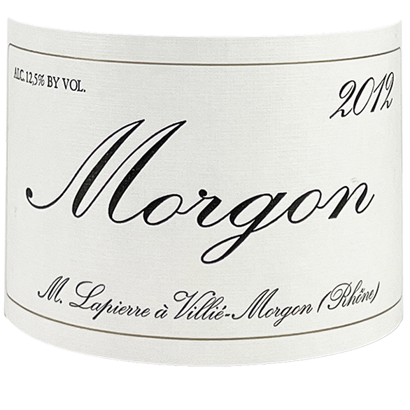 Marcel Lapierre Morgon 2012