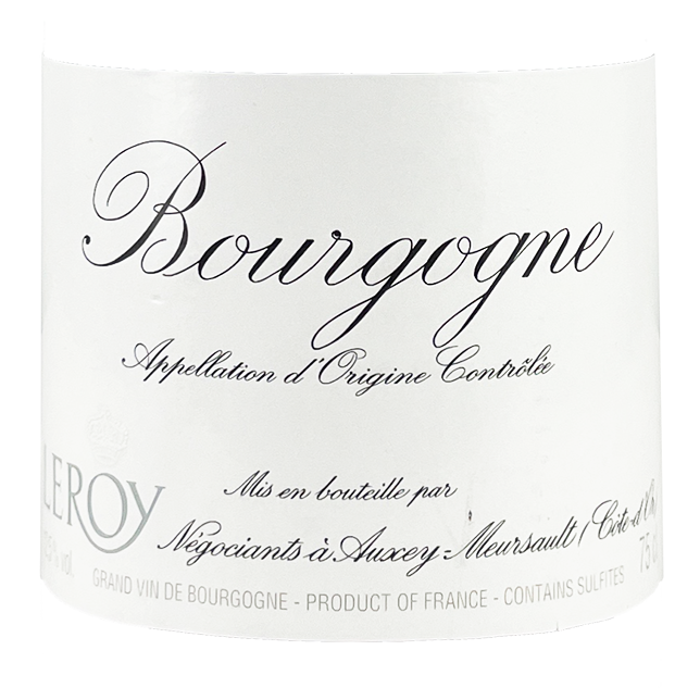 Maison Leroy Bourgogne Rouge 1999