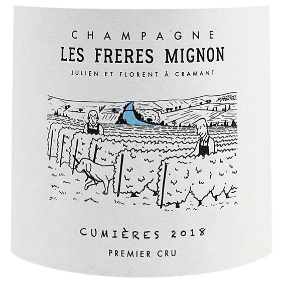 2018 Les Freres Mignon Cumières 1er Extra Brut