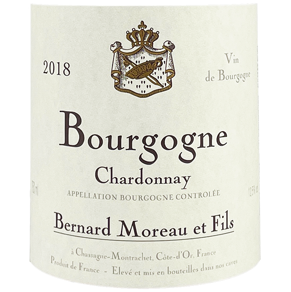 Bernard Moreau Bourgogne Blanc 2018