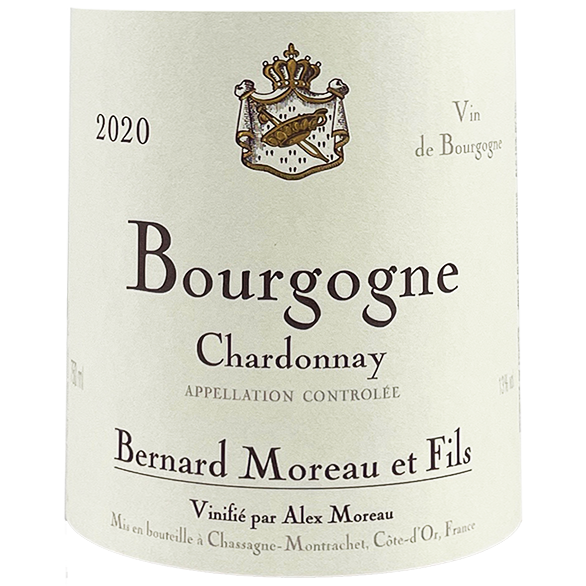 Bernard Moreau Bourgogne Blanc 2020