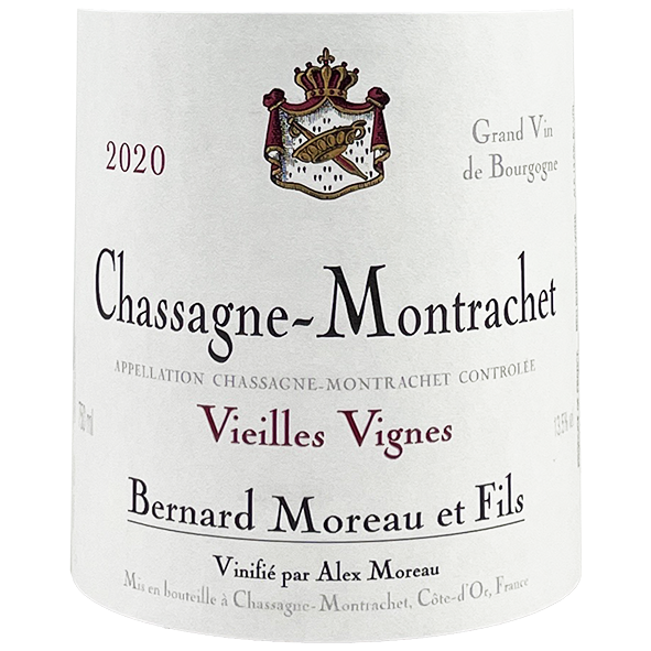 Bernard Moreau Chassagne-Montrachet Rouge Vieilles Vignes 2020