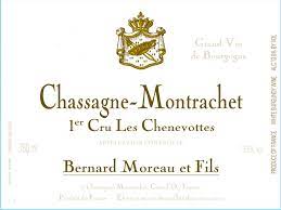 Bernard Moreau Chassagne Montrachet 1Er Chenevottes 2019