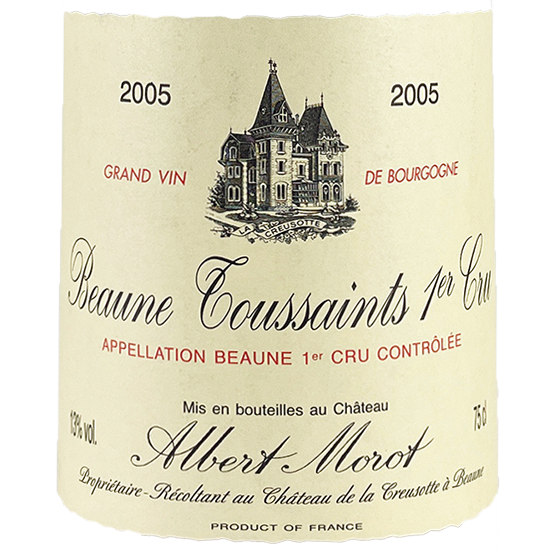 Domaine Albert Morot Beaune 1er Cru "Toussaints" 2005