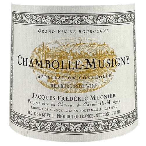 Jacques-Frederic Mugnier Chambolle-Musigny 2002