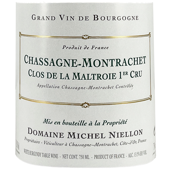 Niellon Chassagne-Montrachet 1er Cru "Clos de la Maltroie" 2017