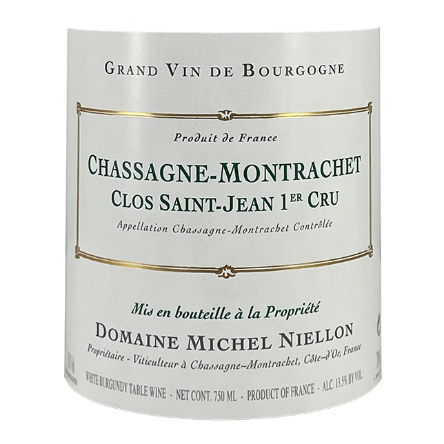 2018 Niellon Chassagne Montrachet Clos St Jean