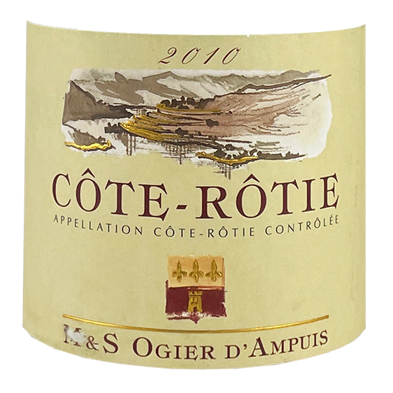 Michel Ogier Cote-Rotie 2003 bottle - Vins Rare