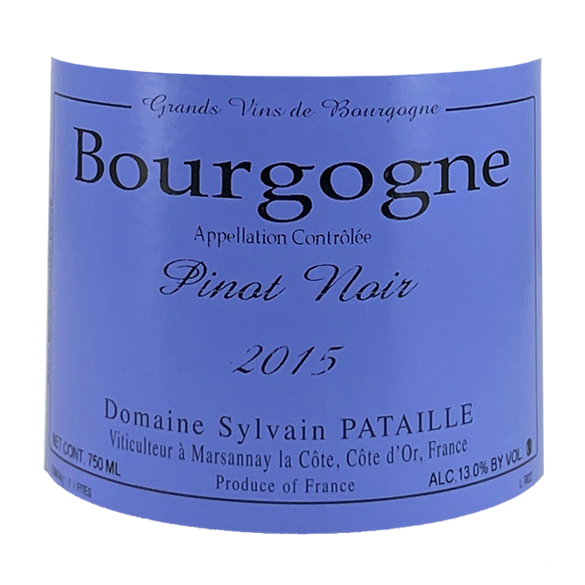 Sylvain Pataille Bourgogne Rouge 2015
