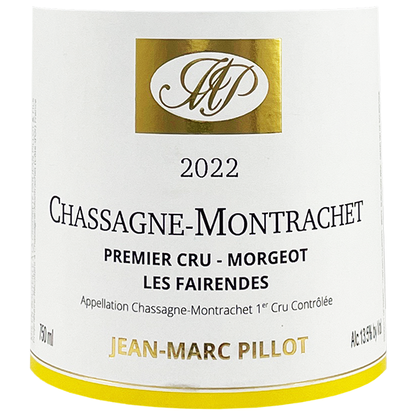 2022 Jean-Marc Pillot Chassagne Montrachet 1er Cru Morgeot