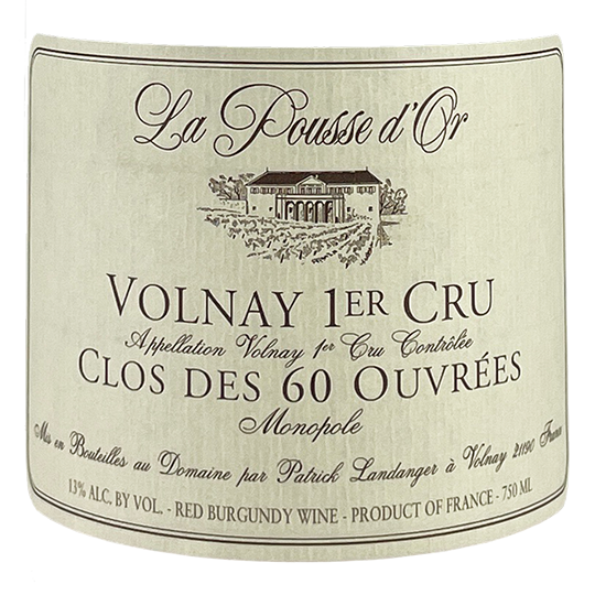 Pousse d'Or Volnay 1er Cru "Clos des 60 Ouvrees" 2022