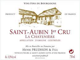 Henri Prudhon Saint-Aubin 1er Cru "La Chateniere" 2018