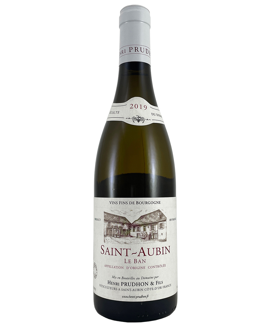 2019 Henri Prudhon Saint Aubin Le Ban