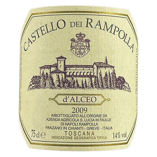 Rampolla d'Alceo Toscana 2004 bottle - Vins Rare