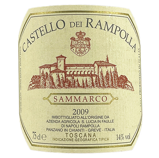 Castello dei Rampolla "Sammarco" 2009 bottle - Vins Rare