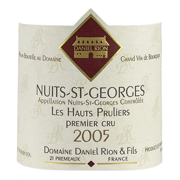Rion Nuits-Saint-Georges 1er Cru "Les Hauts Pruliers" 2005