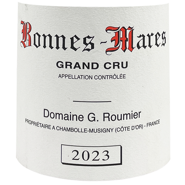 Domaine Georges Roumier Bonnes-Mares Grand Cru 2013 bottle - Vins Rare
