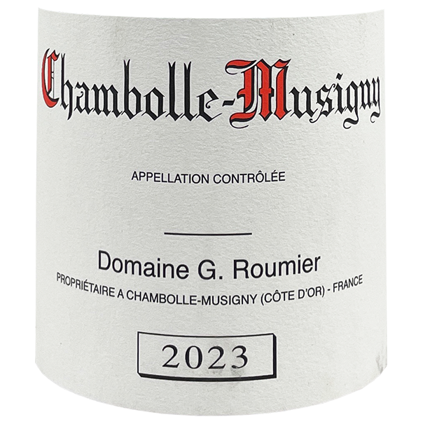 Domaine Georges Roumier Chambolle-Musigny 2014 bottle - Vins Rare