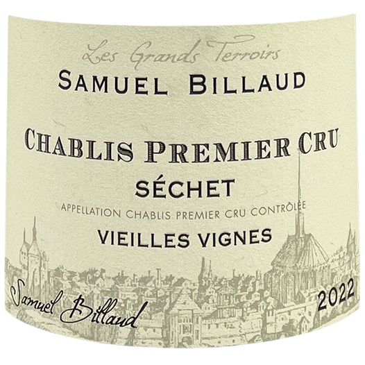 2022 Samuel Billaud Chablis 1er Sechet