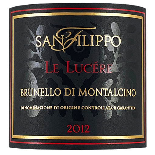 San Filippo Brunello di Montalcino "Le Lucere" 2012
