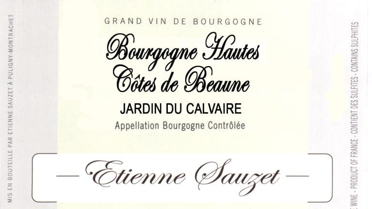 Sauzet Bourgogne Hautes-Cotes-de-Beaune "Jardin du Calvaire" 2017