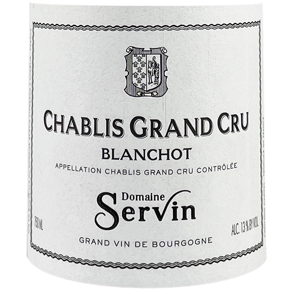 Servin Chablis Grand Cru "Blanchots" 2020