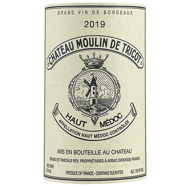 2019 Chateau Moulin De Tricot Haut Medoc