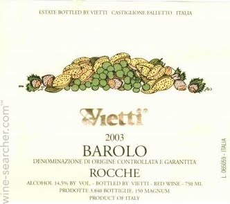 Vietti Barolo "Rocche di Castiglione" 2000
