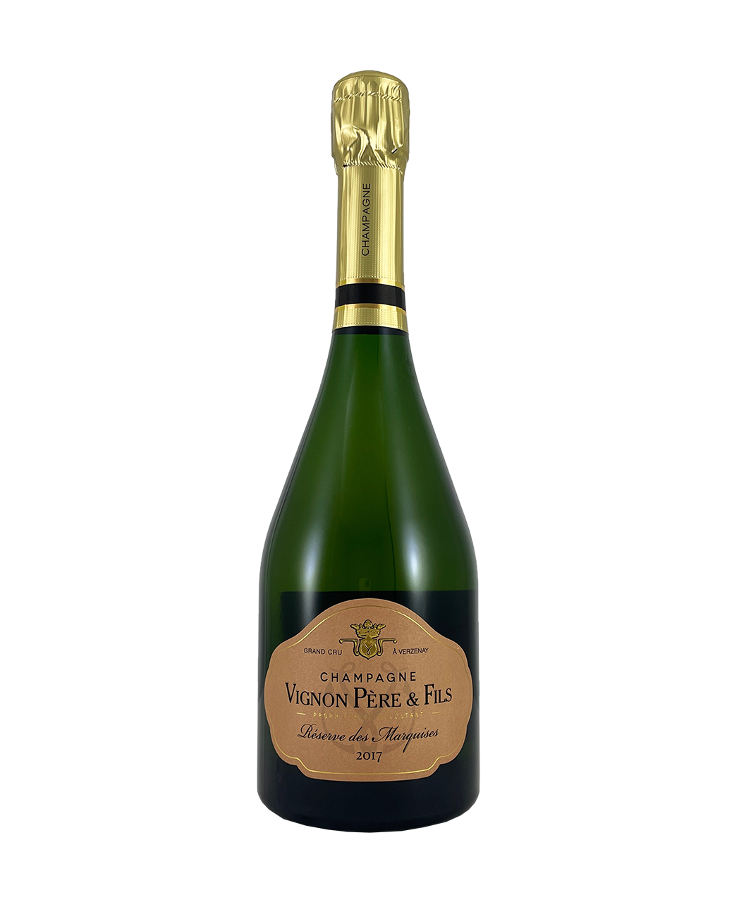 2017 Vignon Pere & Fils Champagne Reserve des Marquises Extra Brut Grand Cru