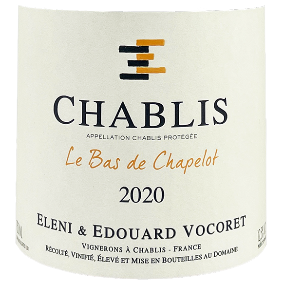 Domaine Eleni & Edouard Vocoret Chablis "Le Bas de Chapelot" 2020