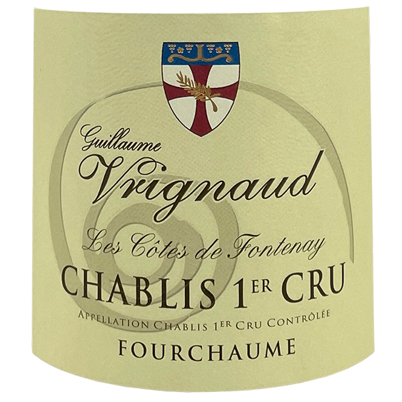 2022 Guillaume Vrignaud Chablis 1er Cru Fourchaume Cotes De Fontenay