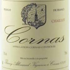 2010 Thierry Allemand Cornas Chaillot