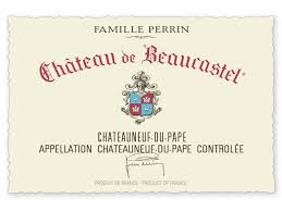 2014 Beaucastel Chateauneuf du Pape