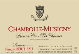 2015 Francois Bertheau Chambolle Musigny 1er Les Charmes
