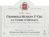 2015 Clavelier Chambolle Musigny 1er Combe D'Orveaux